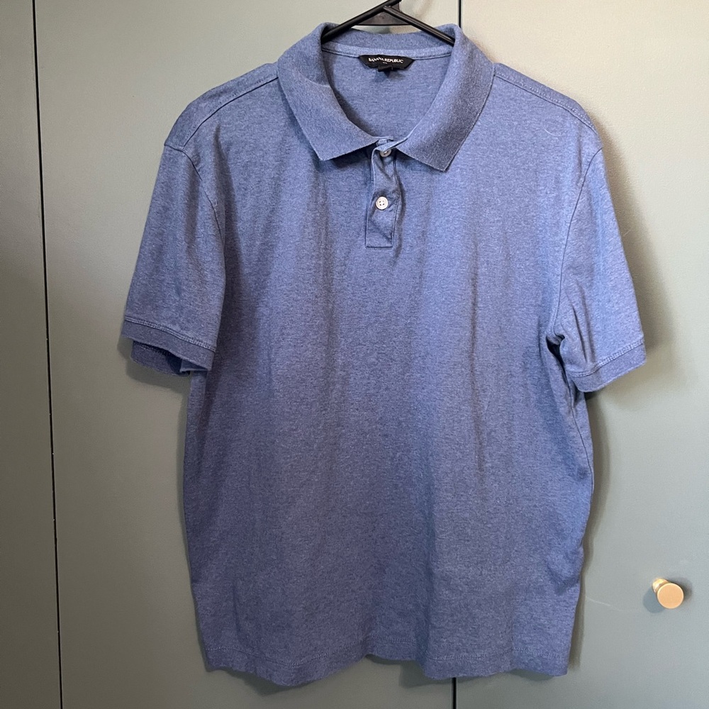 Blue Polo by Banana Repiblic